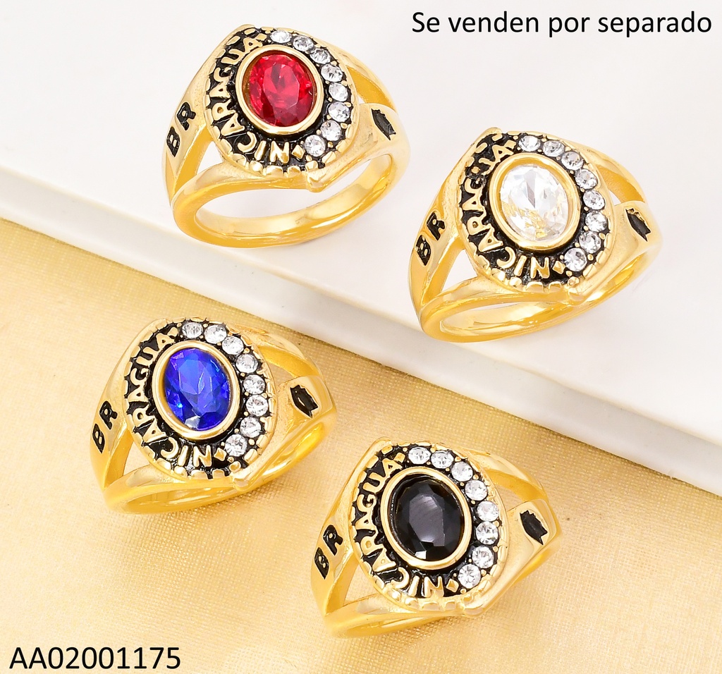 ANILLO GRADUACION 🎓 NICARAGUA COL.SURT RA696