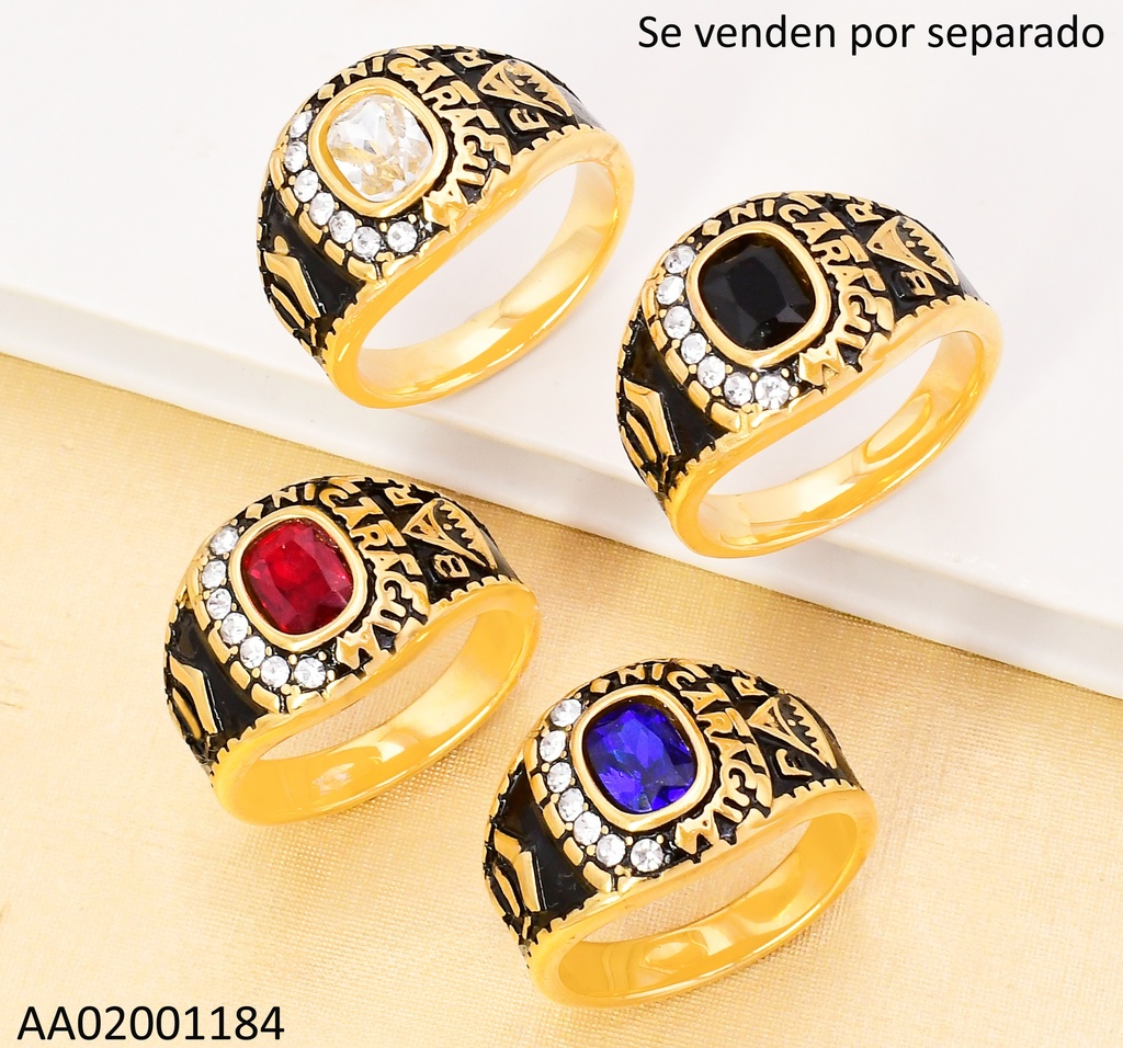 ANILLO GRADUACION NICARAGUA BR ▲ COL.SURT RA670