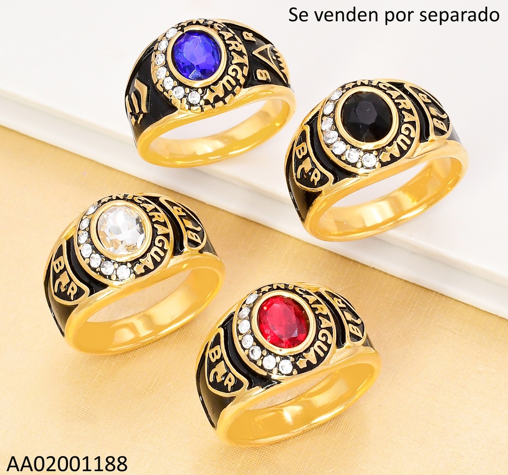 ANILLO GRADUACION NICARAGUA B🎓R COL.SURT RA656