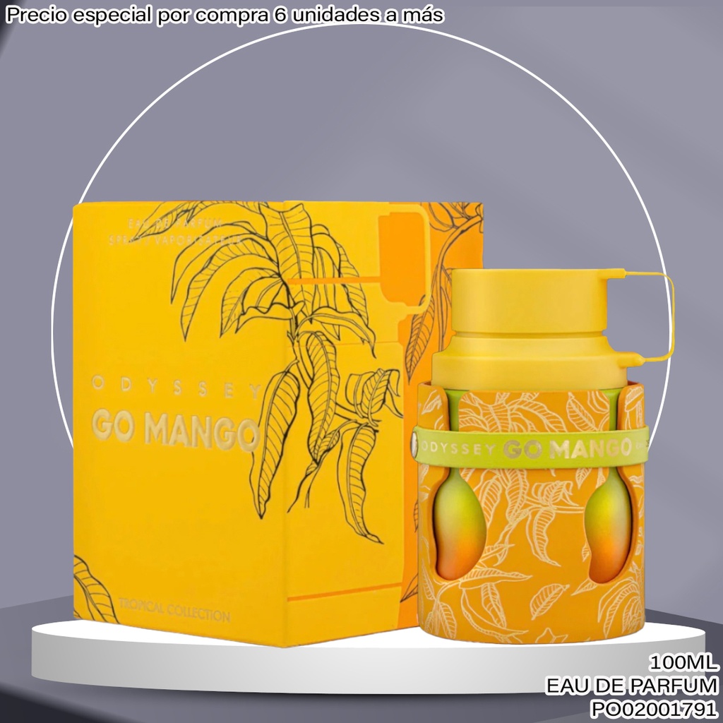 PERFUME GO MANGO ODYSSEY TROPICAL EDT.EDP 100ML