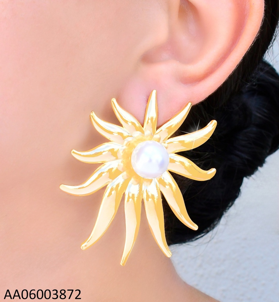 ARETES SOL GR.C/PERLA CENTRO EA1220-45