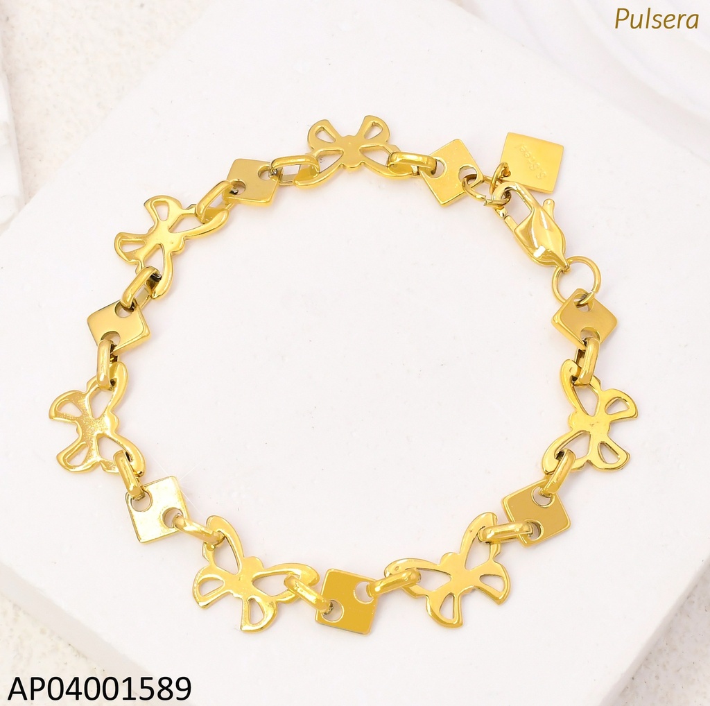 PULSERA CROQUIS MARIPOSAS KB192013-Z