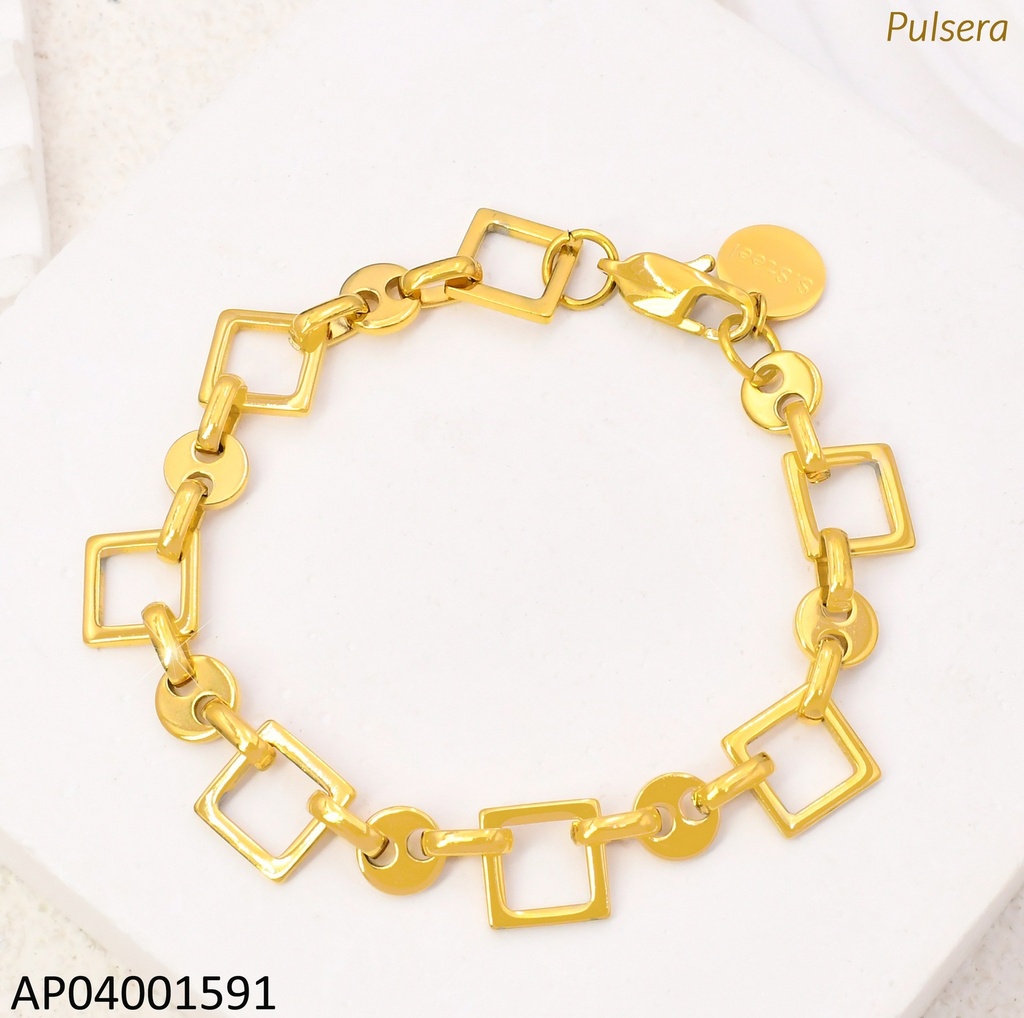 PULSERA CRQOUIS ROMBOS KB192015-Z