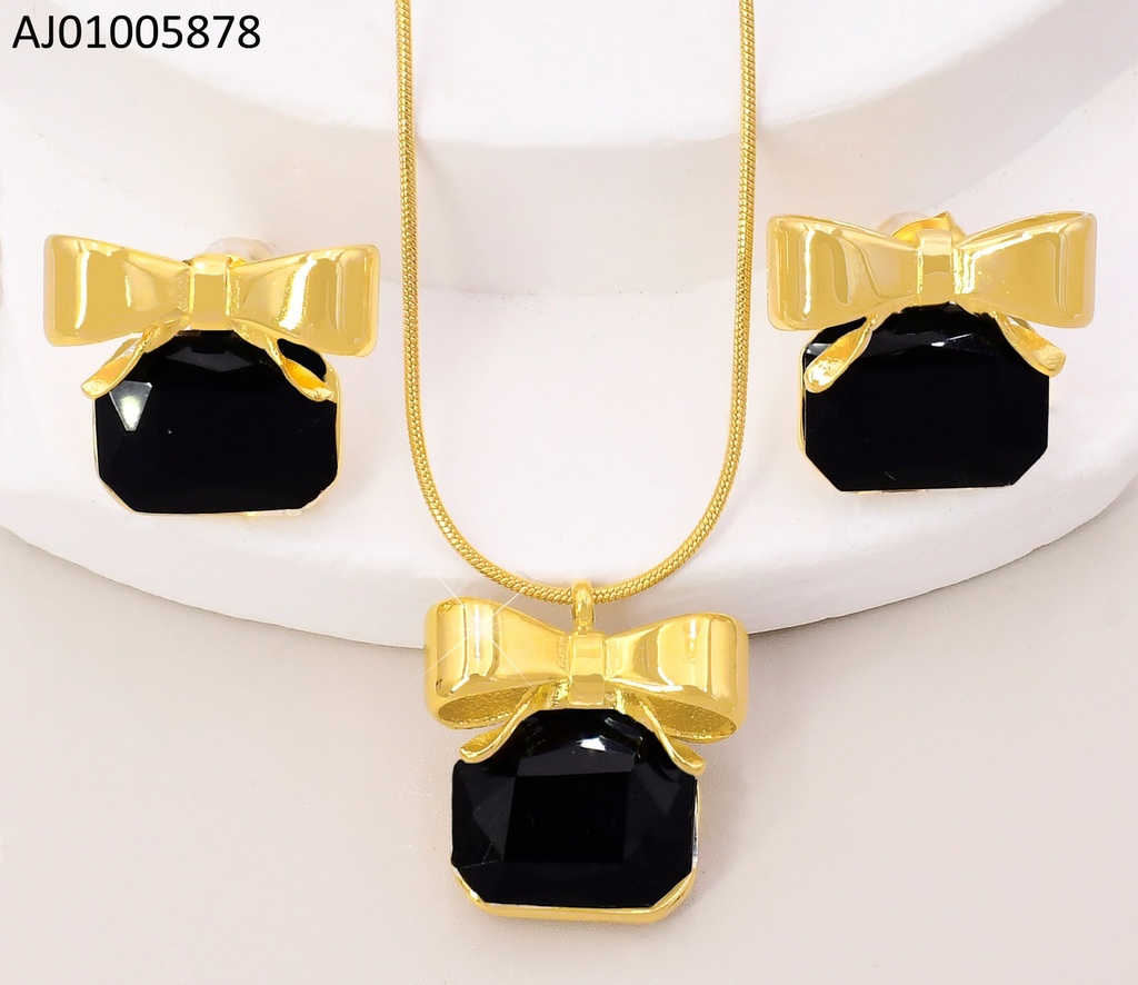 SET DOR LAZO / RECTANGULO NEGRO HORIZONTAL SA1167-45