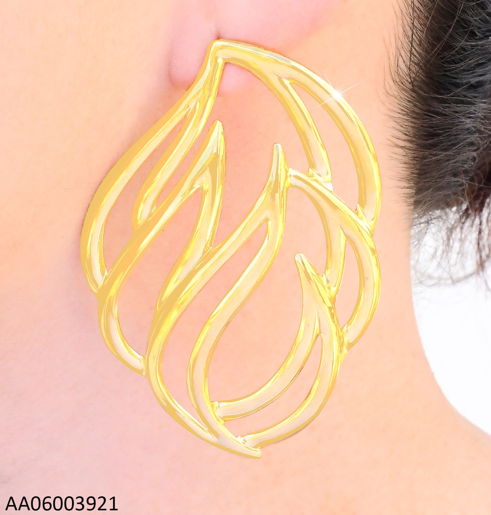 ARETES DOR CROQUI HOJA GR. EA1238-45