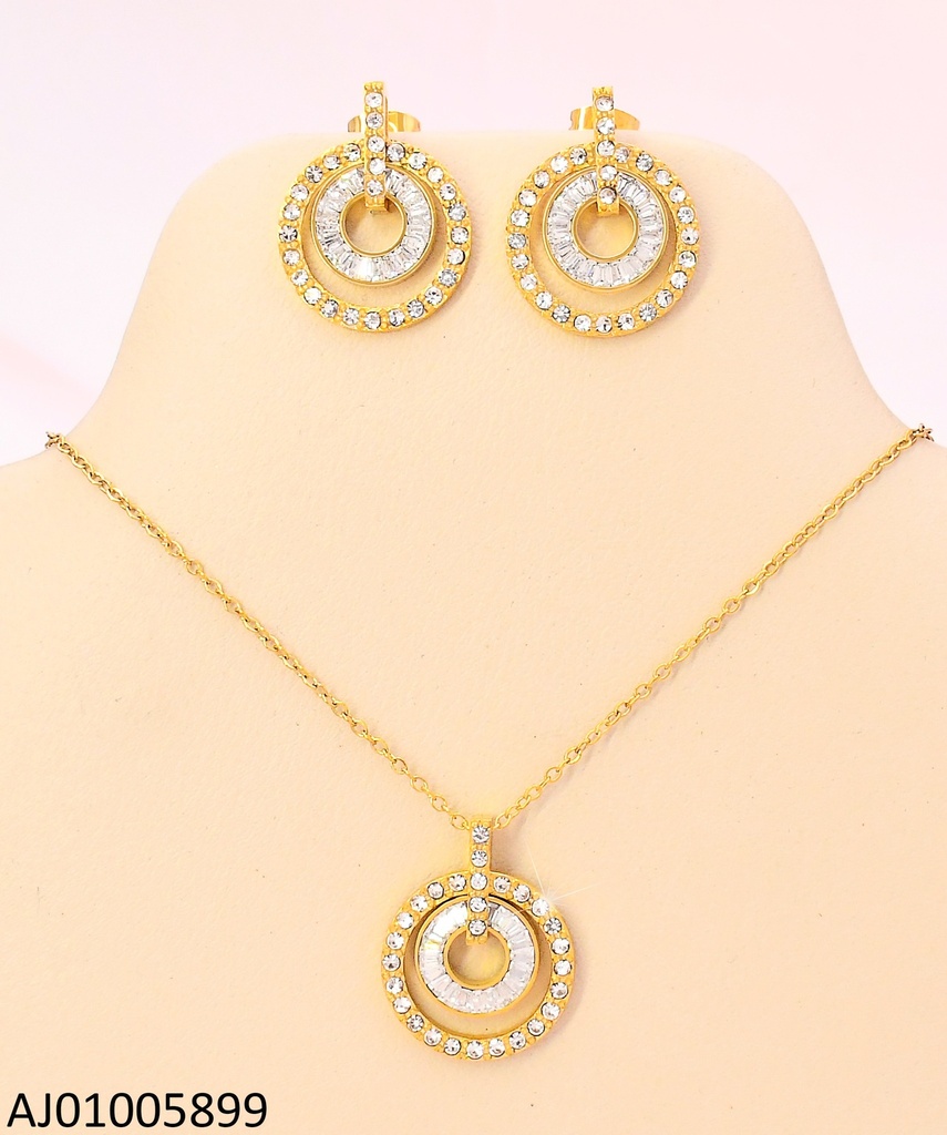 SET DOR LINEA VERT.  ZIRC / DOBLE CIRCULO KS228584-K