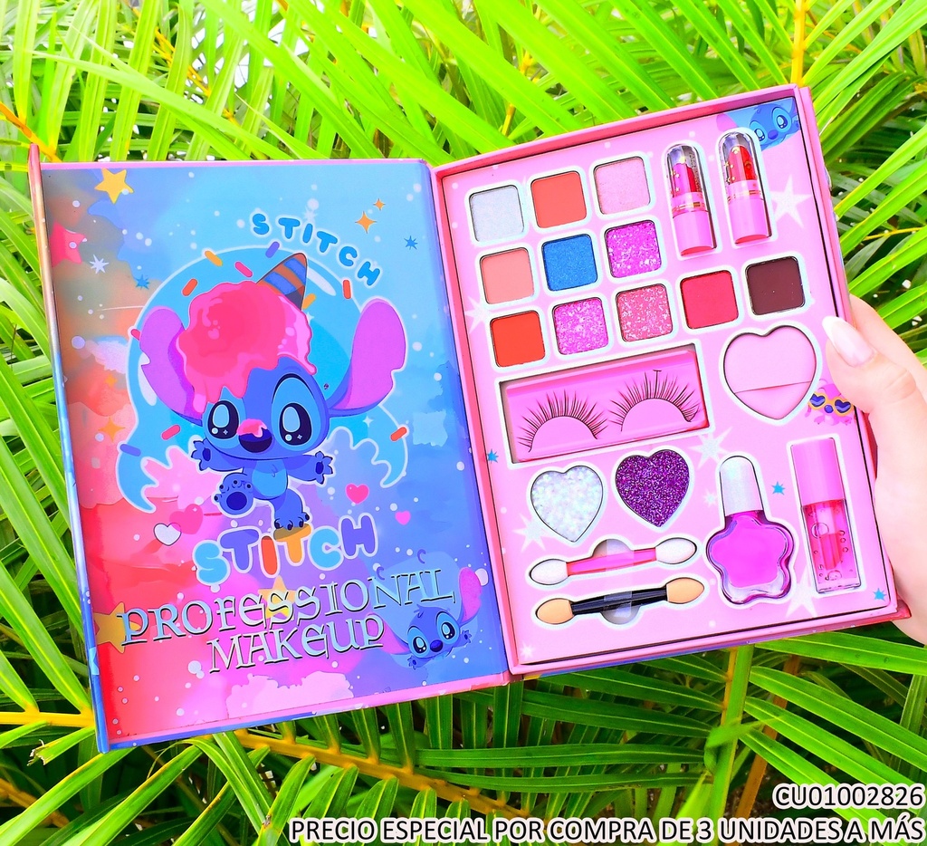 SET INFANTIL MAQUILLAJE LIBRO STITCH C1511-PB2026