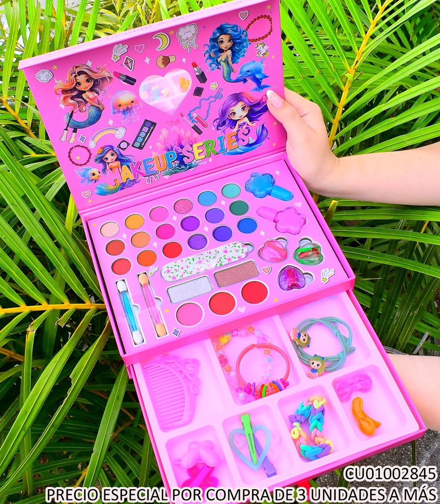 SET INFANTIL MAQUILLAJE MAKE UP SERIES IG3158