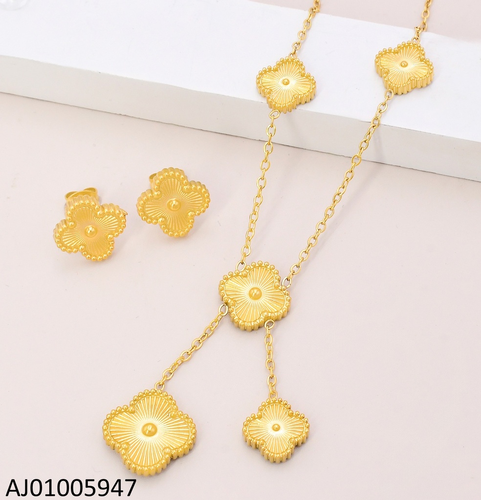 SET DOR VAN CLEEF  C/ COLGANTES 0463-696