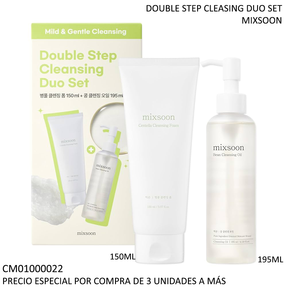 SET DE LIMPIEZA DOBLE EN DOS PASOS 150ML + 195ML