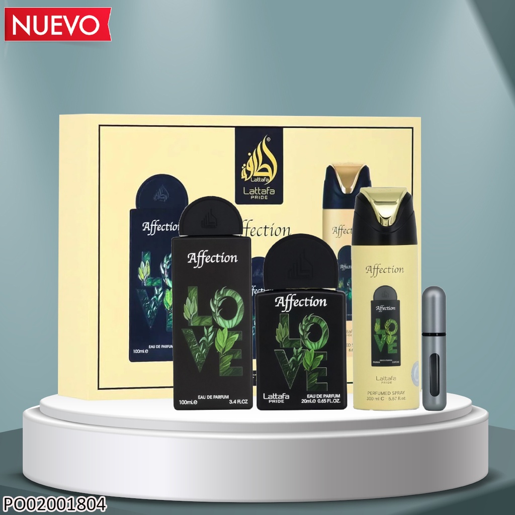 ESTUCHE  LATTAFA PRIDE AFFECCTION 100ML/20ML/200ML EDP
