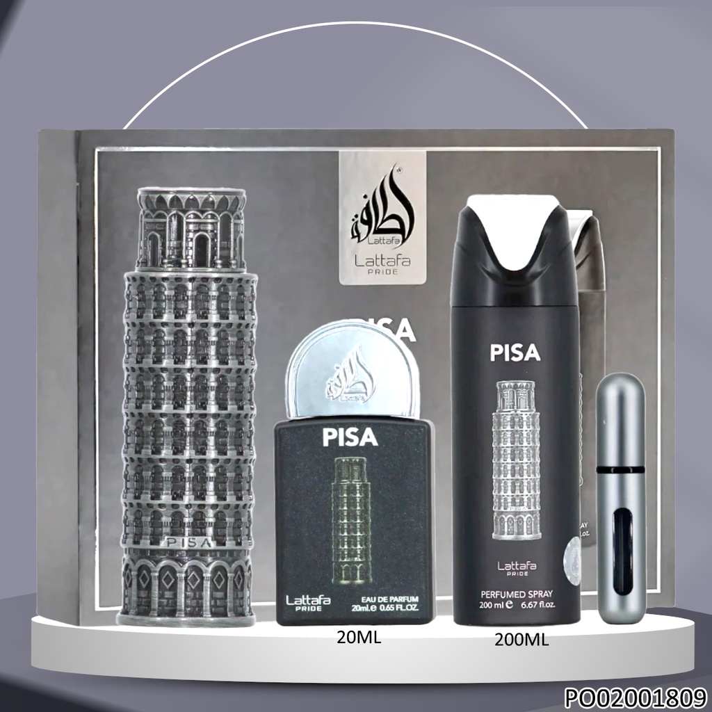 ESTUCHE ORIGINAL LATAFFA PRIDE PISA 100ML 20ML 200ML EDP