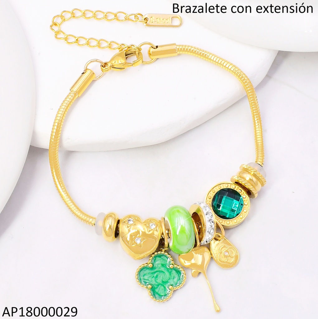 PANDORA FLEXIBLE DIJES VERDES/BEIGE/AMARILLO BA2180-45