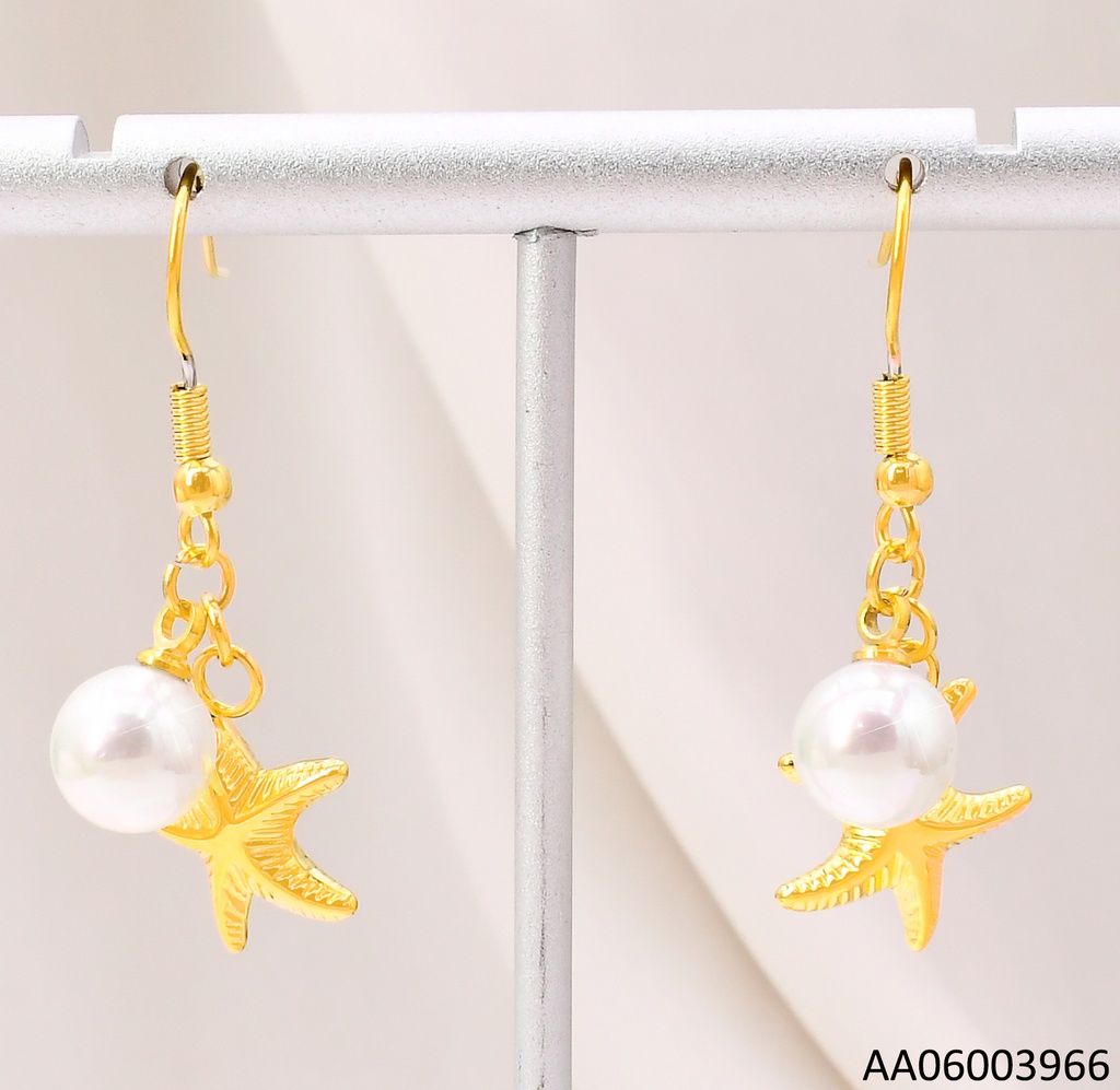 ARETES PERLA/ESTRELLA DE MAR PQ. KE102725