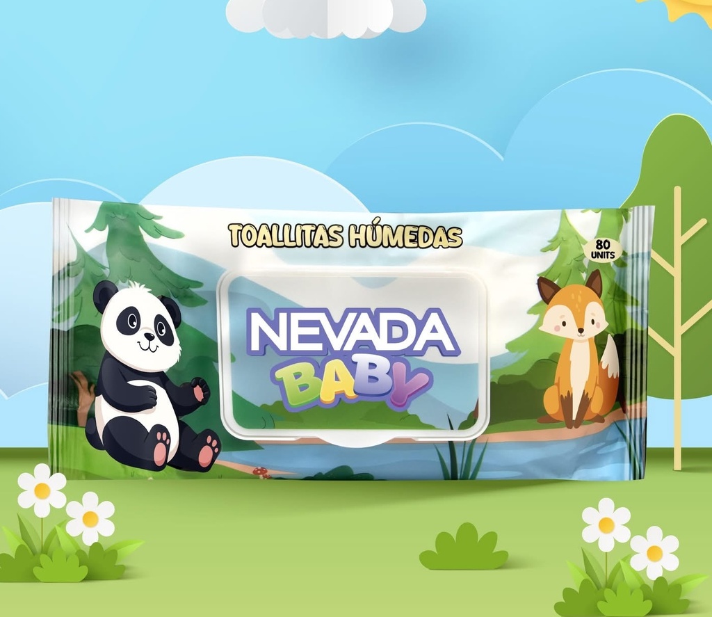 TOALLAS HUMEDAS NEVADA BABY 80UND NV92246