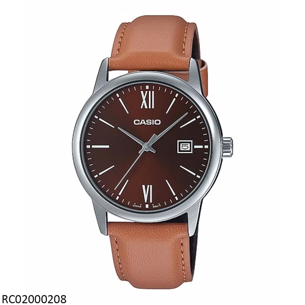 RELOJ CASIO ANALOGO CAB MTP-V0022L-5B3UDF CUERO