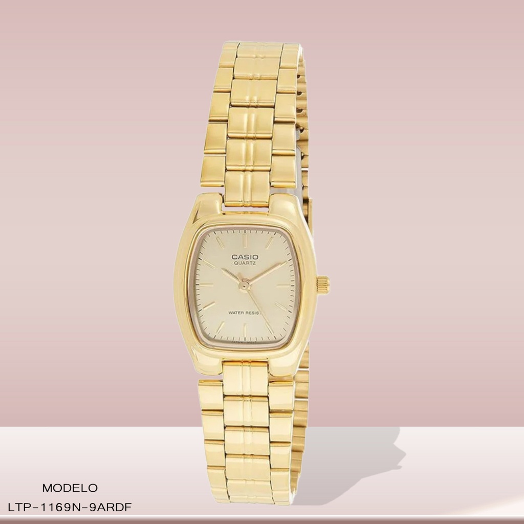 RELOJ CASIO ANALOGO DAMA LTP-1169N-9ARDF METAL DOR