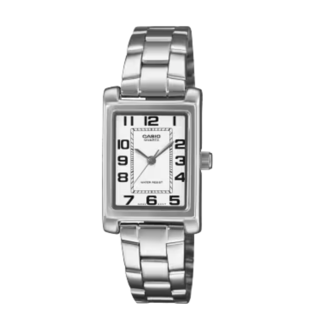 RELOJ CASIO ANALOGO DAMA LTP-1234DD-7ADF METAL PLAT