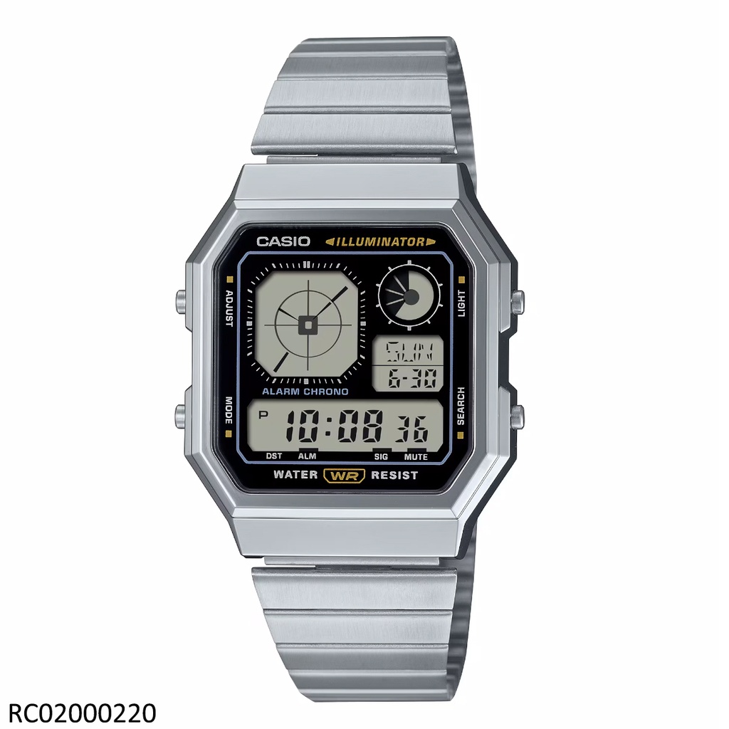 RELOJ CASIO DIGITAL CAB A130WE-1ADF METAL PLAT