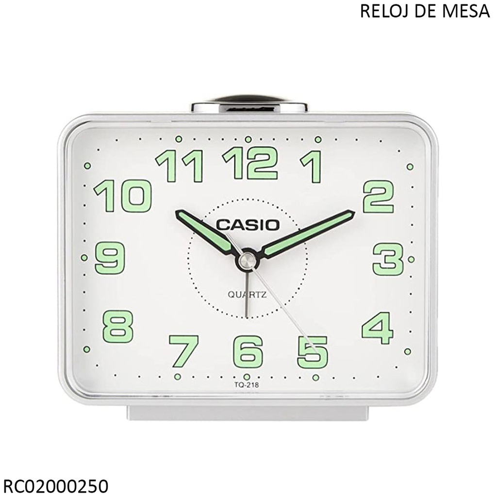 RELOJ CASIO DE MESA TQ-218-8DF