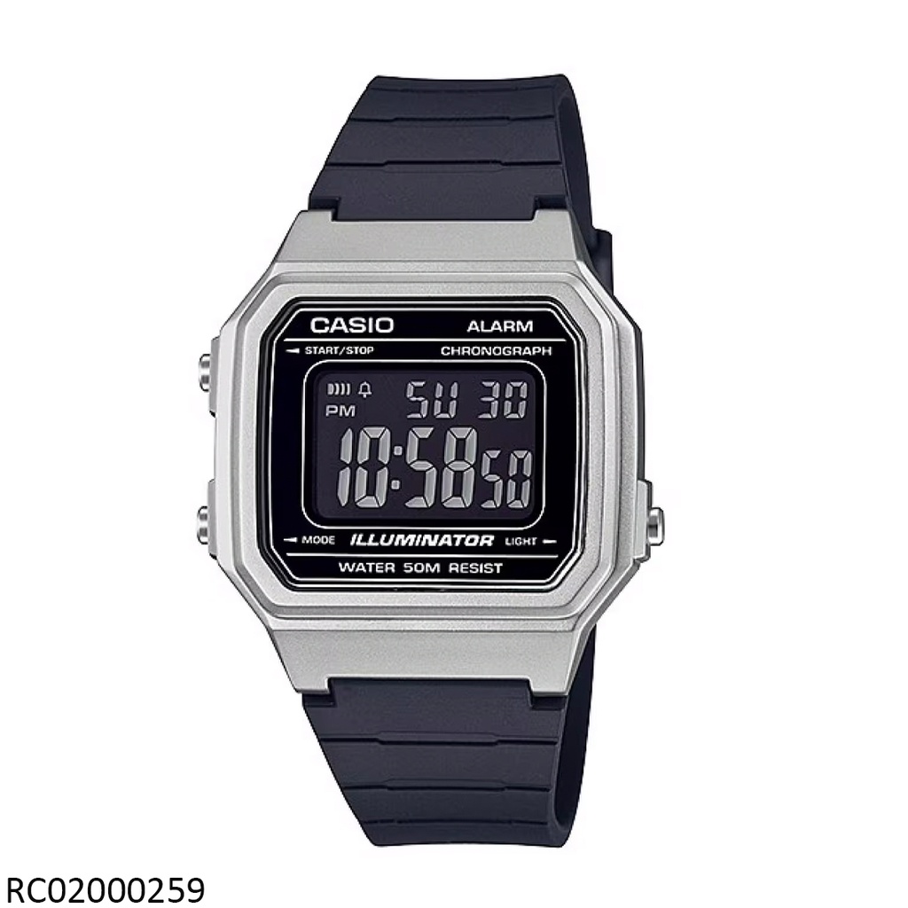 RELOJ CASIO DIGITAL CAB W-217HM-7BVDF SILICON NEGRO