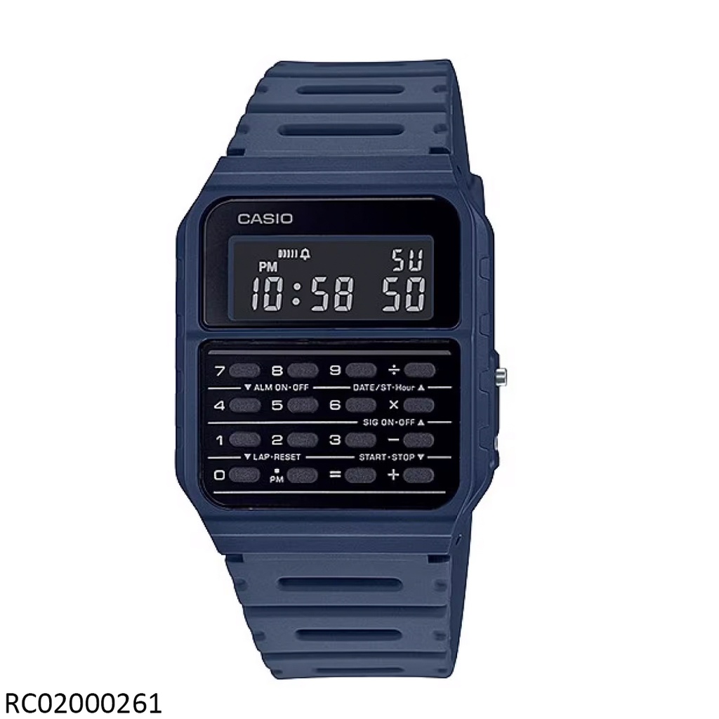 RELOJ CASIO DIGITAL CAB CA-53WF-2BDF SILICON AZUL