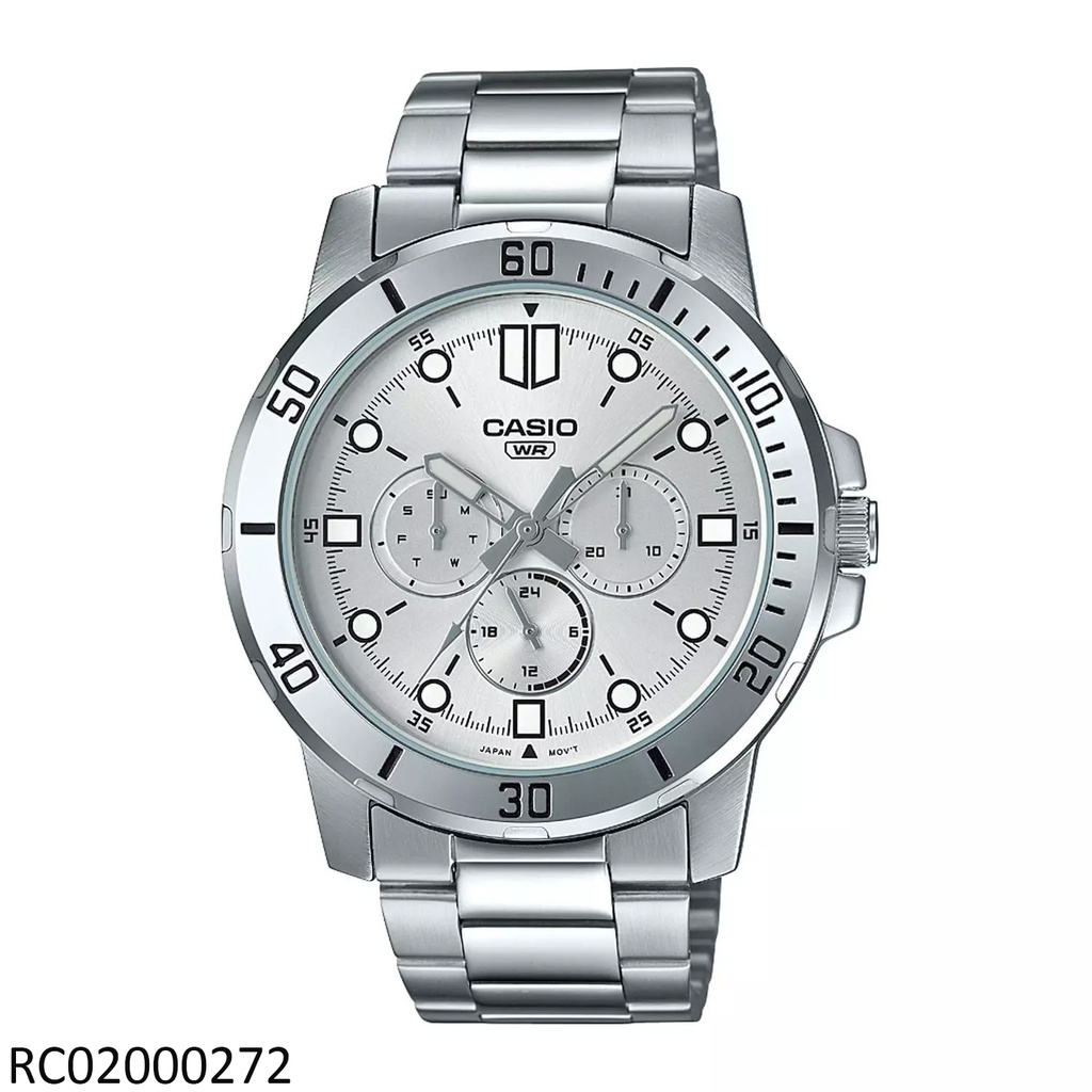 RELOJ CASIO ANALOGO CAB MTP-VD300D-7EUDF METAL PLAT