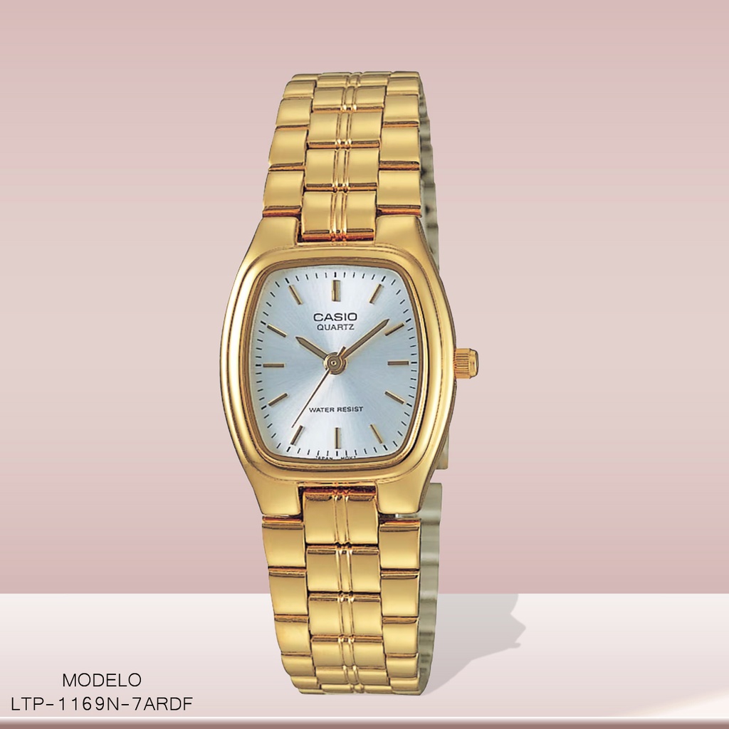 RELOJ CASIO ANALOGO DAMA LTP-1169N-7ARDF METAL DOR