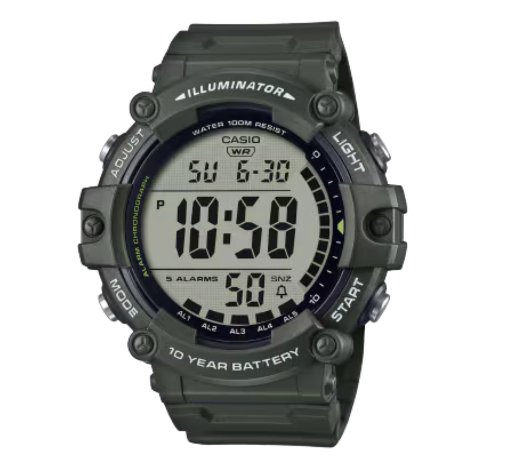 RELOJ CASIO DIGITAL CAB AE-1500WHX-3AVDF SILICON GRIS