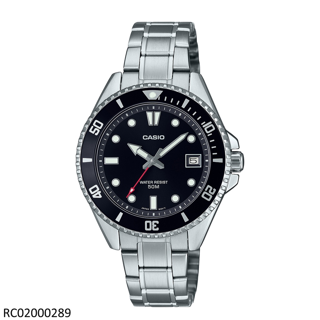 RELOJ CASIO ANALOGO CAB MDV-10D-1A1VDF METAL PLAT