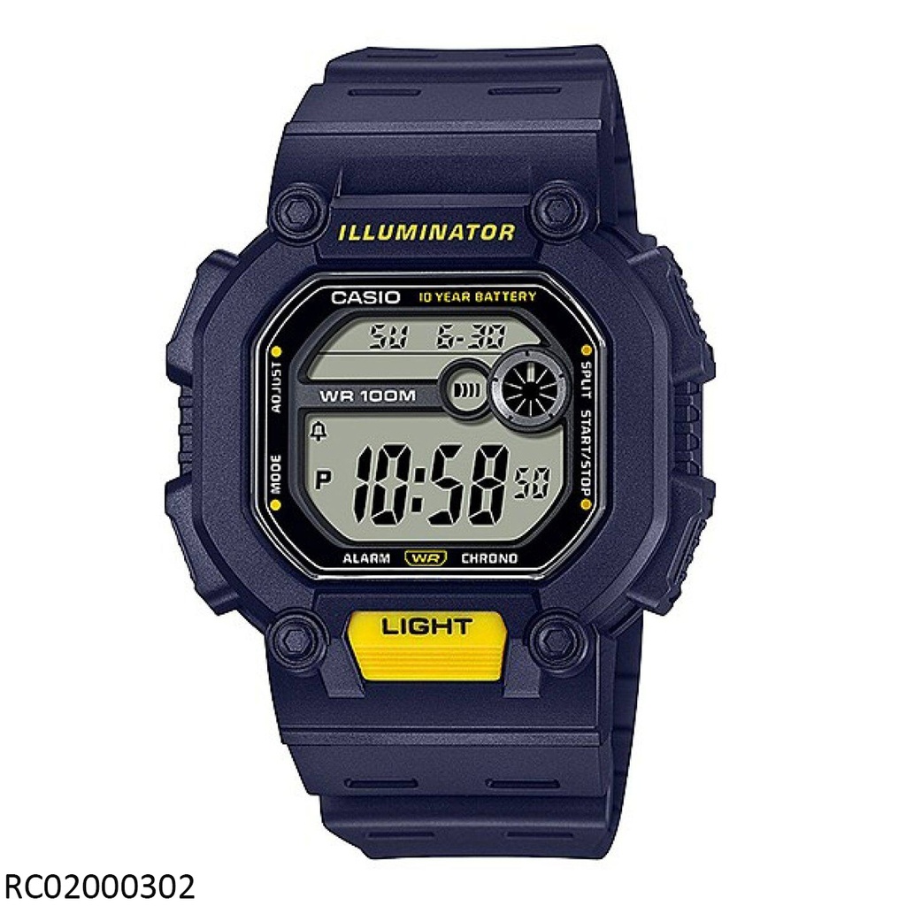 RELOJ CASIO DIGITAL CAB W-737H-2AVDF SILICON NEGRO