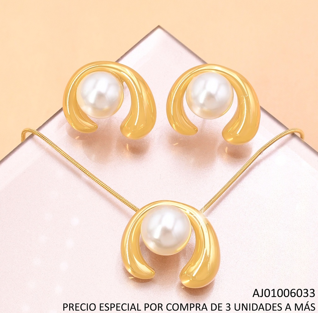 SET "U" INFLADA C/PERLA CENTRO SA1277-1