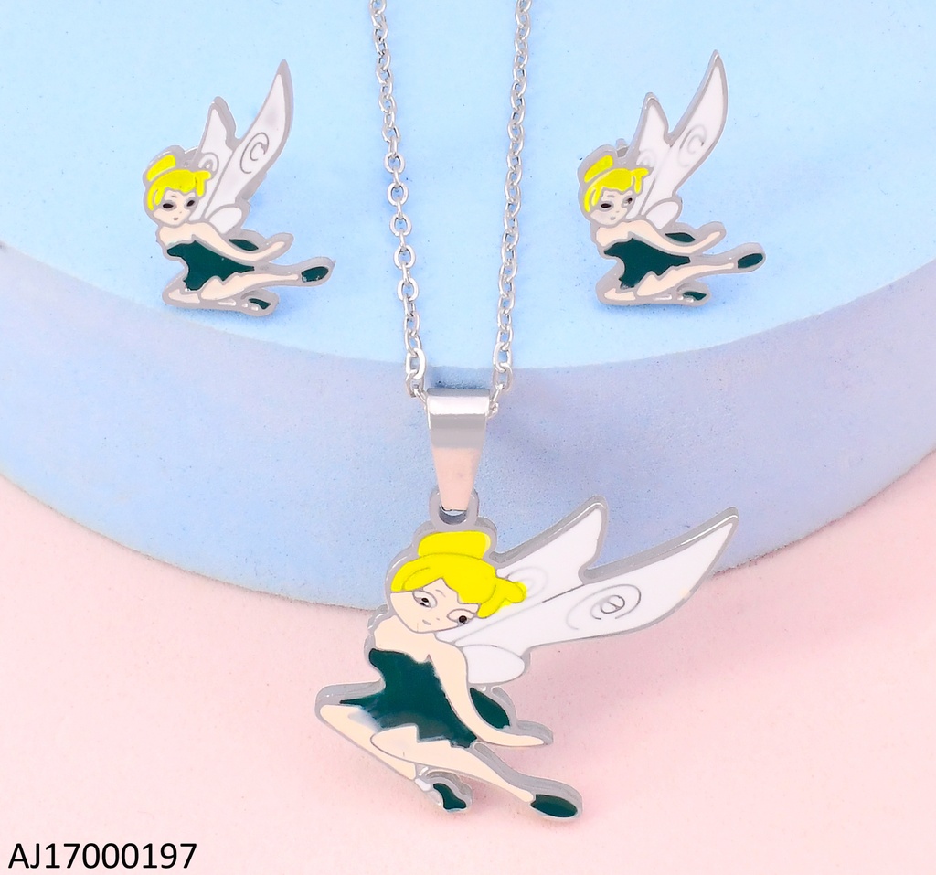 SET PLATEADO TINKER BELL 0017366-704