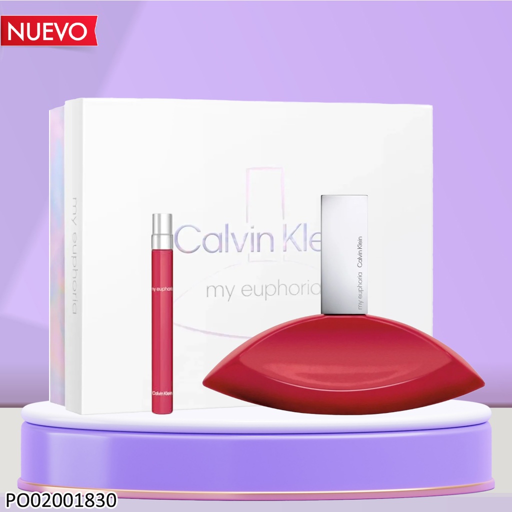 ESTUCHE CALVIN KLEIN MY EUPHORIA 100 /10 ML EDP
