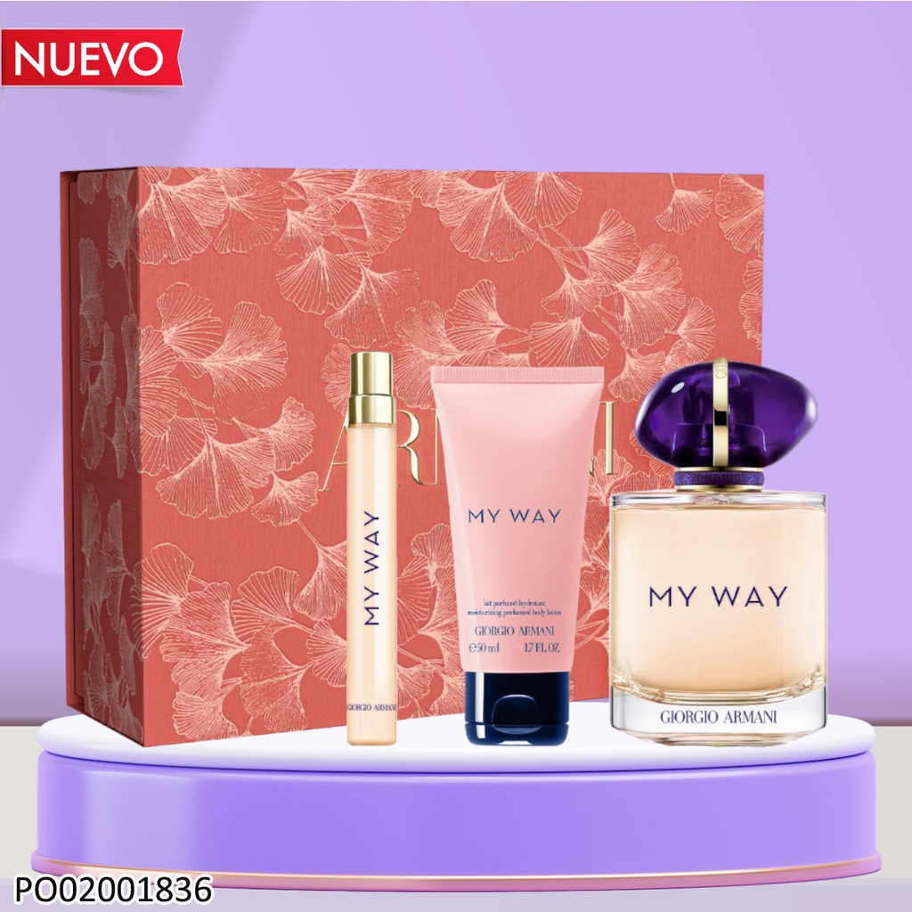 PERFUME GIORGIO ARMANI MY WAY 50/90/10 ML EDP