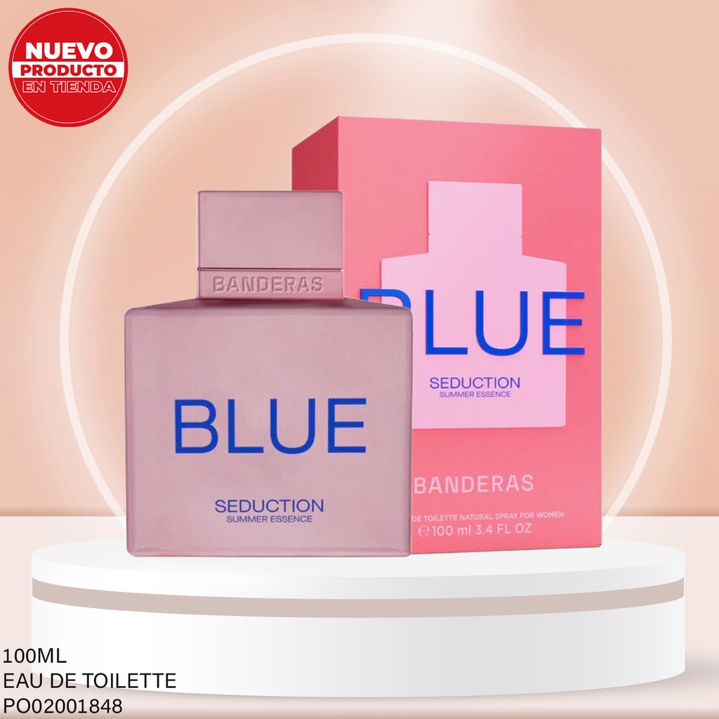 PERFUME BLUE SEDUCTION SUMMER ESSENCE BANDERAS EDT 100ML