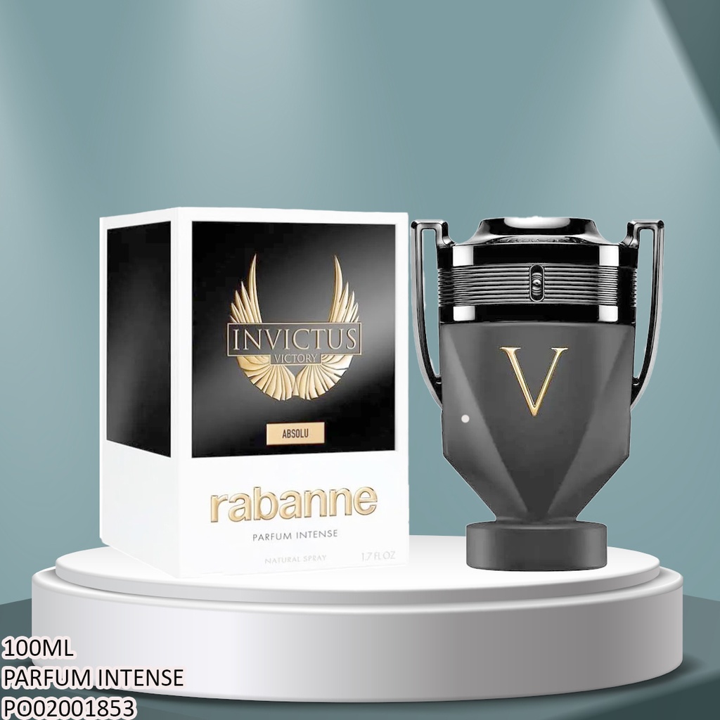 PERFUME INVICTUS VICTORY ABSOLU RABANNE PARFUM INTENSE 100ML