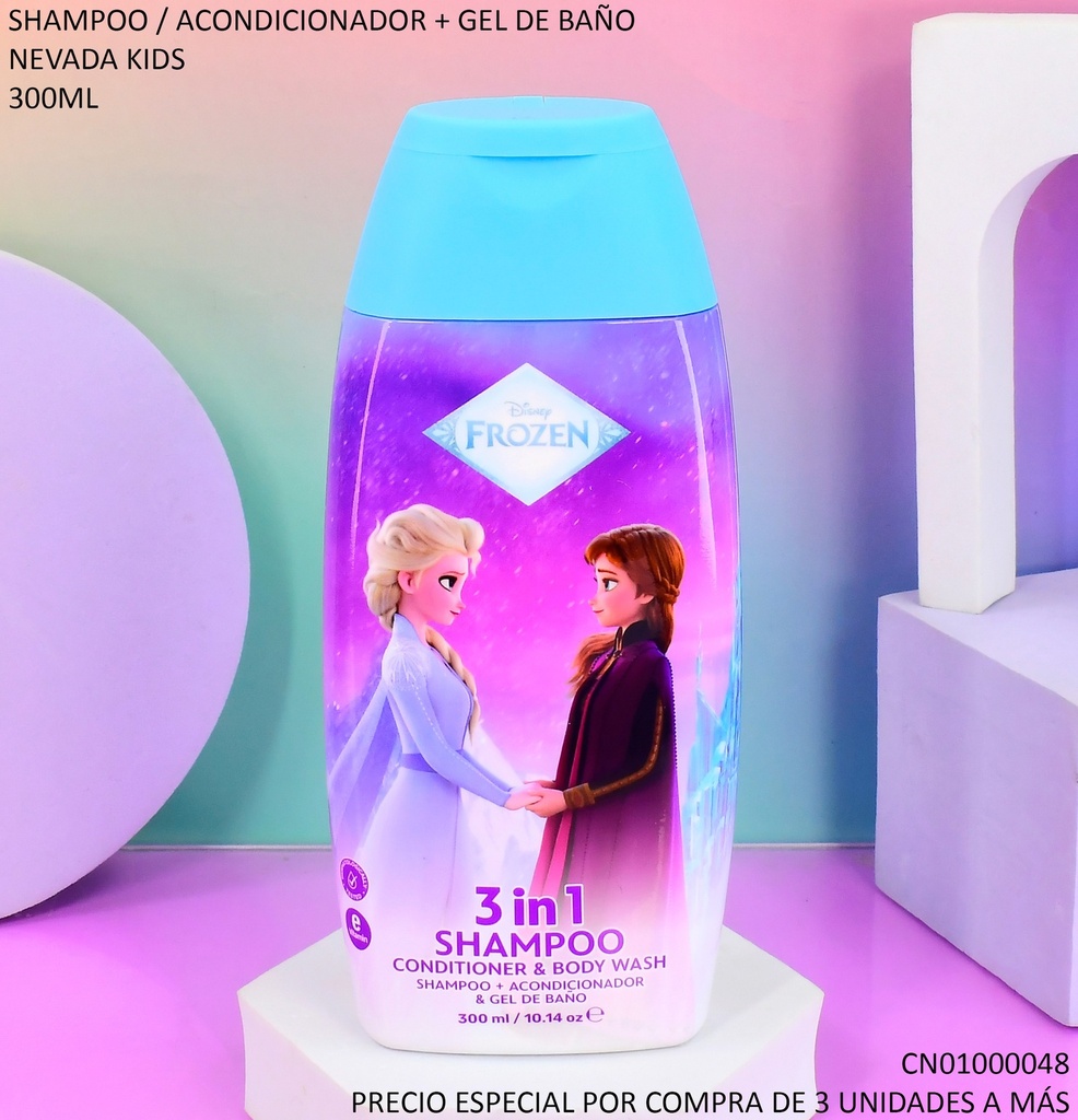 SHAMPOO INFANTIL DISNEY 300ML FROZEN DS92001
