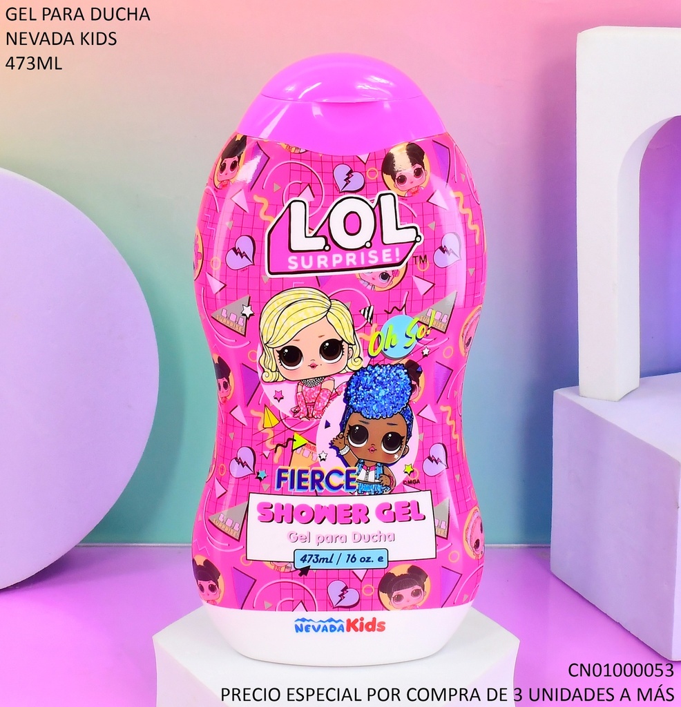 GEL DE BAÑO HASBRO 473ML L.O.L SURPRISE