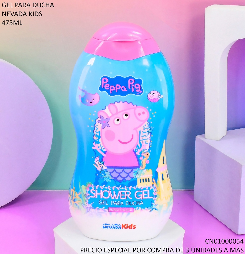 GEL DE BAÑO HASBRO 473ML PEPPA PIG
