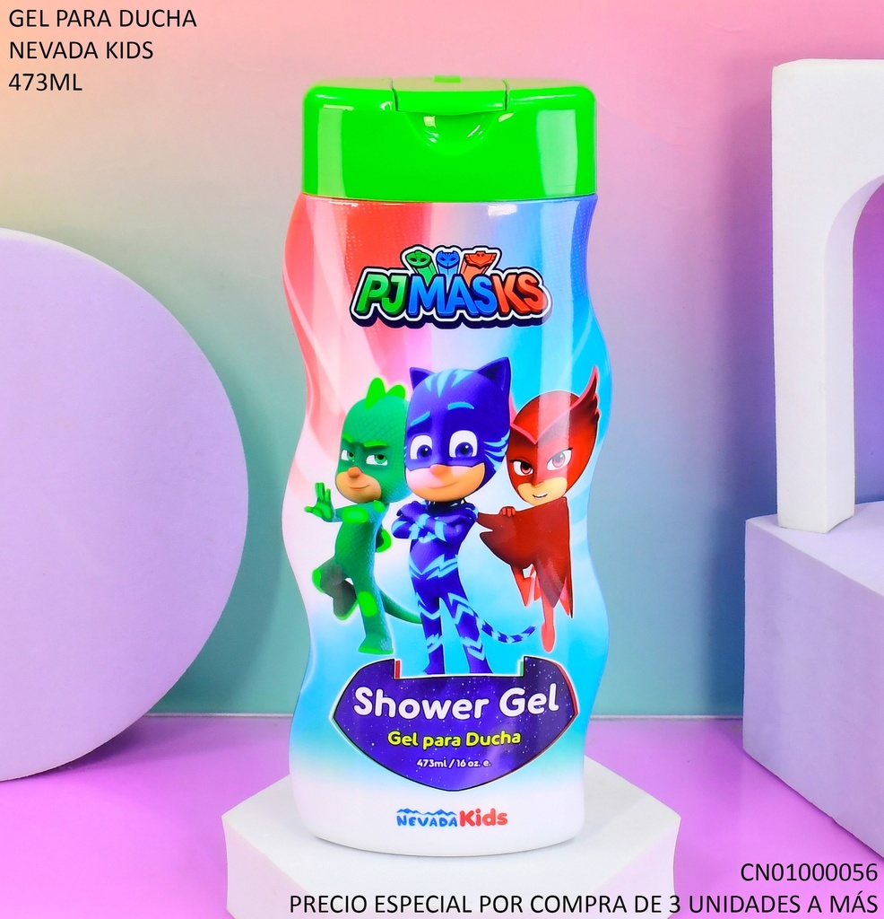 GEL DE BAÑO HASBRO 473ML PJMASKS
