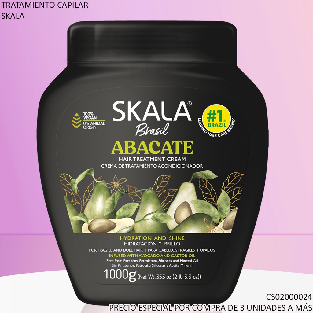 CREMA SKALA BRASIL ABACATE 1000G 741
