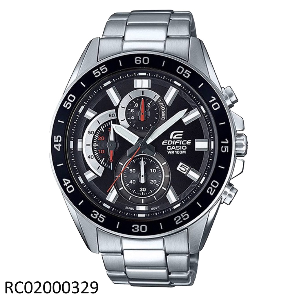 RELOJ CASIO EDIFICE ANALOGO CAB EFV-550D-1AVUDF METAL PLAT