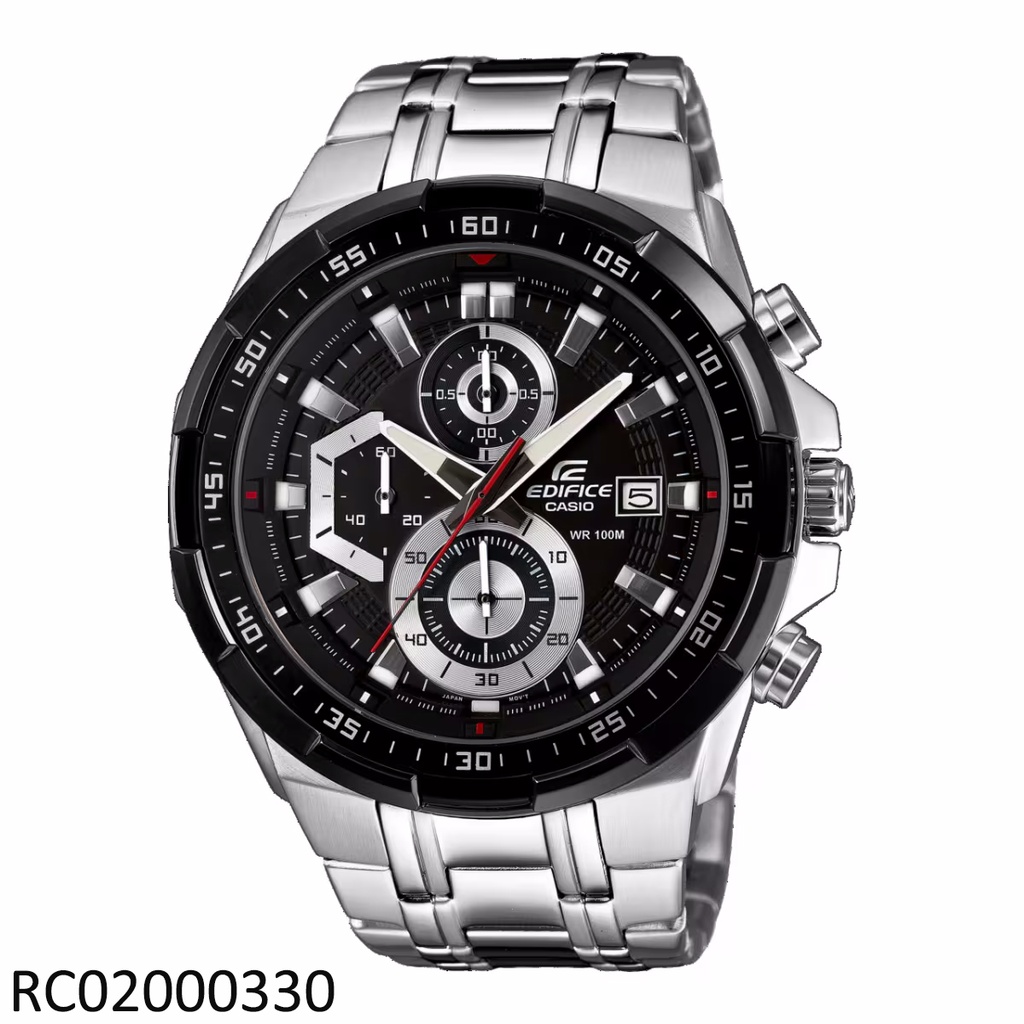 RELOJ CASIO EDIFICE ANALOGO CAB EFR-539D-1AVUDF METAL PLAT