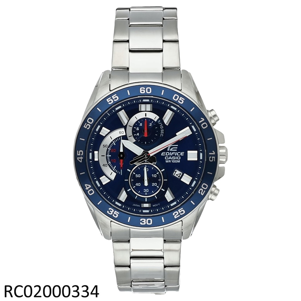 RELOJ CASIO EDIFICE ANALOGO CAB EFV-550D-2AVUDF METAL PLAT