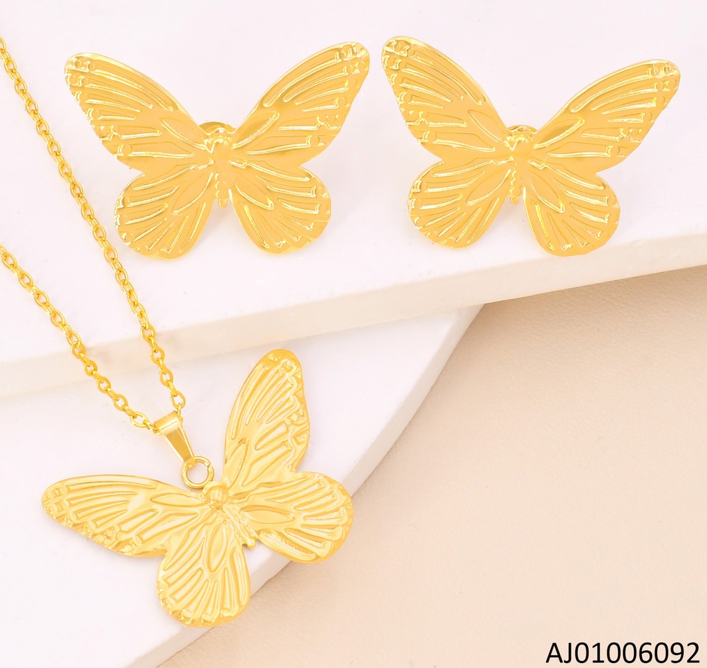 SET DORADO MARIPOSA 0617-312