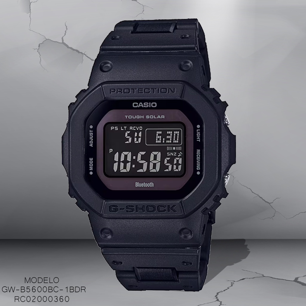 RELOJ CASIO G-SHOCK DIGITAL CAB GW-B5600BC-1BDR SILICON NEGRO
