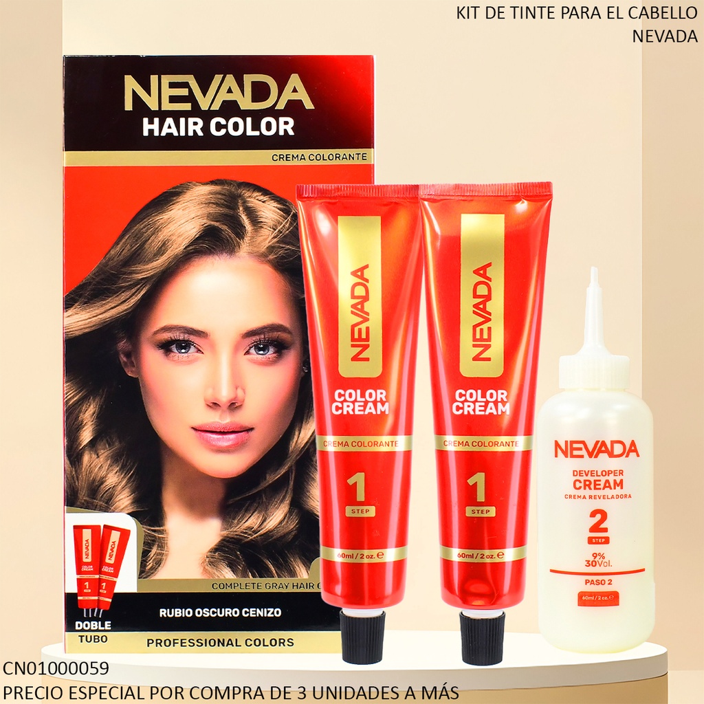 TINTE NEVADA RUBIO OSCURO CENIZO NV04558