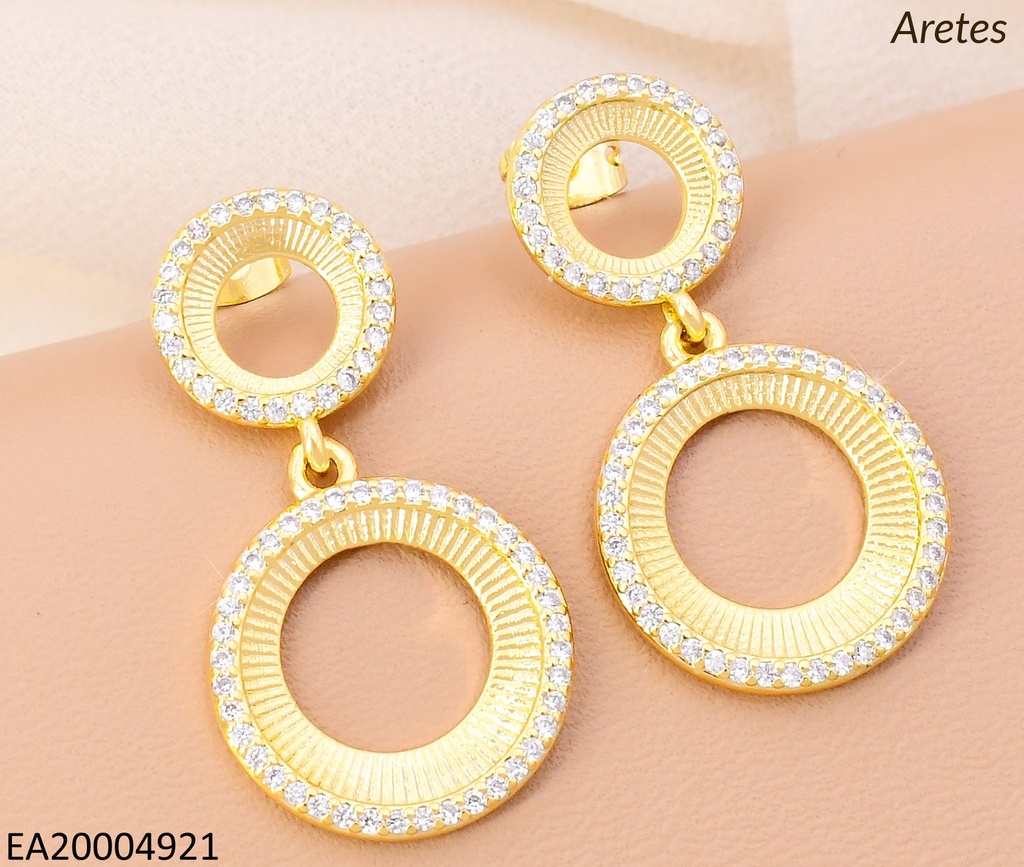 ARETES 2 CIRCULOS VERTICAL C/ZIRC.BORDES EE5033-268