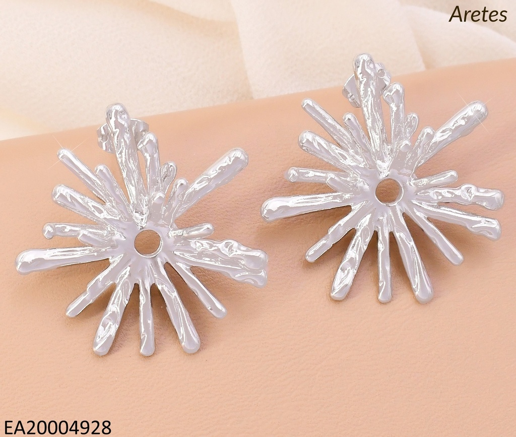 ARETES PLAT.CORAL CENTRO HUECO EE5044-268